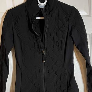 ATHLETA BLACK FULL ZIPPER SWEATSHIRT!!!
